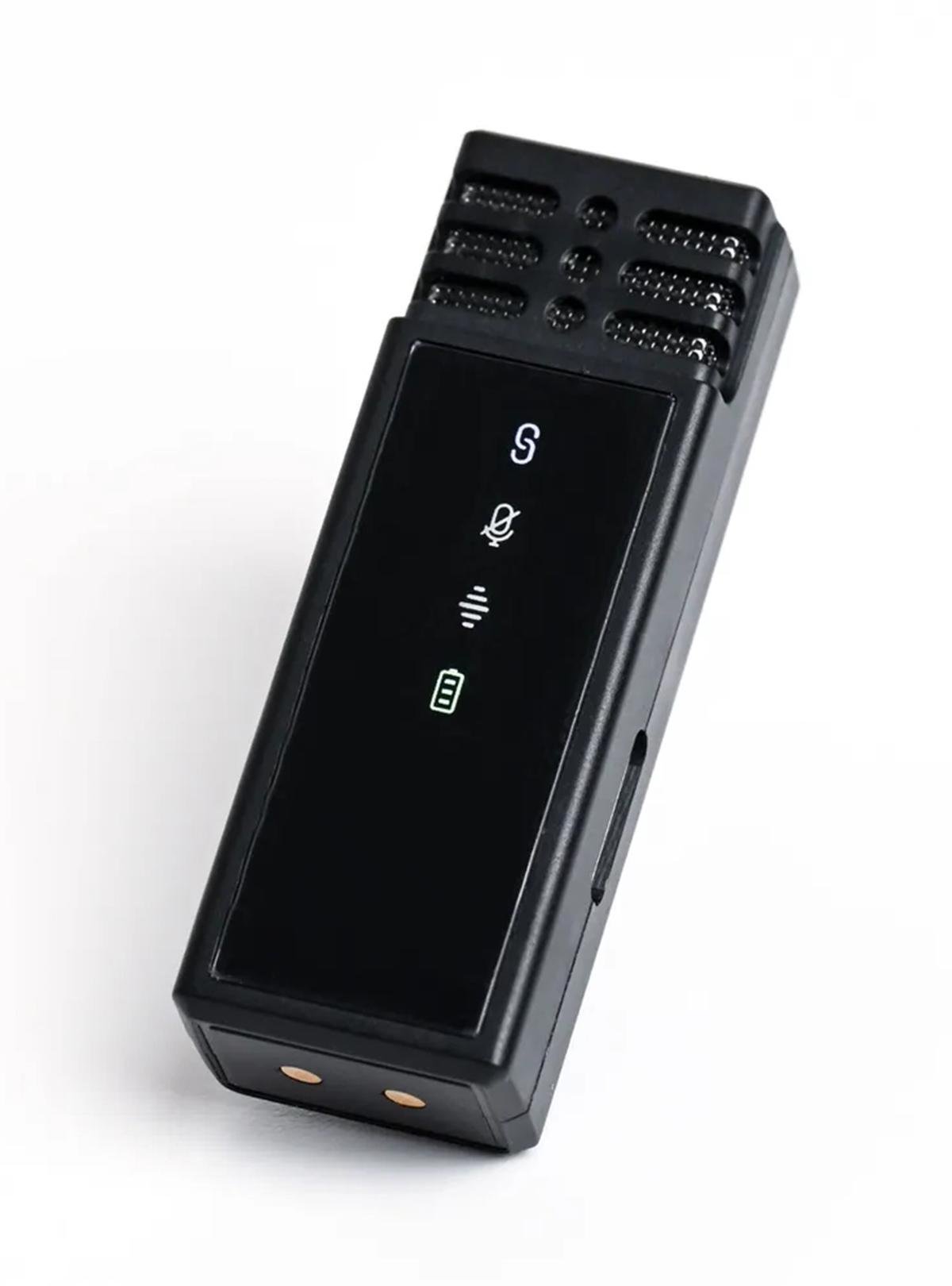 Микрофон беспроводной петличный OnePro с ветрозащитной насадкой Черный (73716) - фото 15 Микрофон беспроводной петличный OnePro с ветрозащитной насадкой Черный (73716) - фото 15