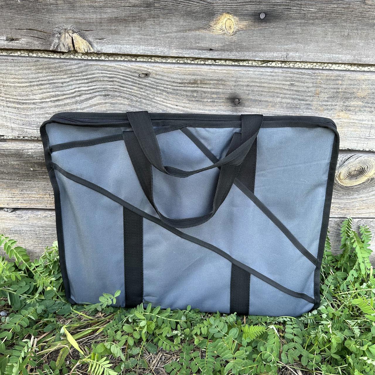 Чохол Metalzavod для мангалу Фенікс на 6 шампурів 43х34х6 см (CHHL-MR6-GY)