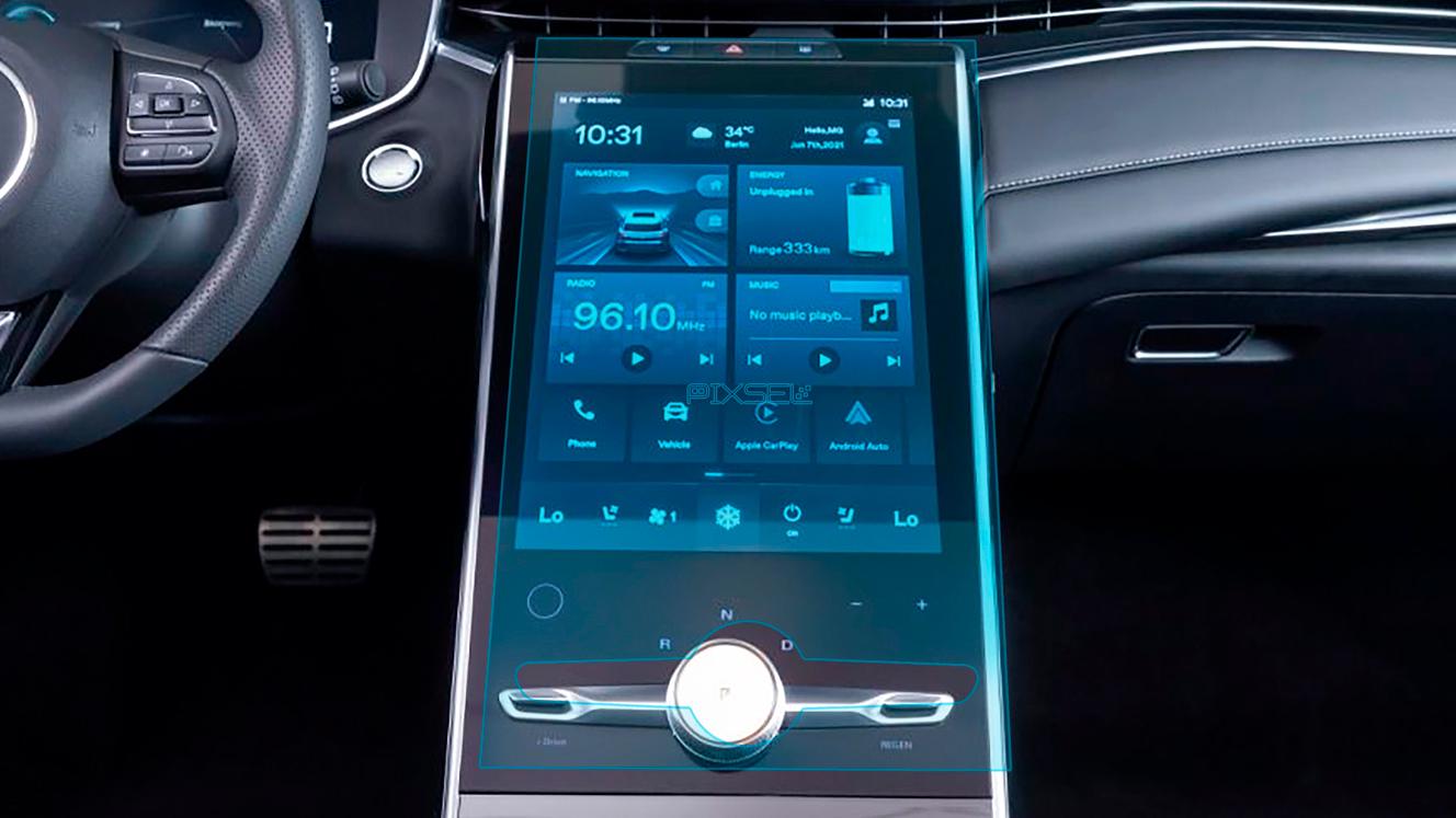 Скло захисне Pixsel гібридне глянець на монітор MG Marvel R 19,6“ 2021