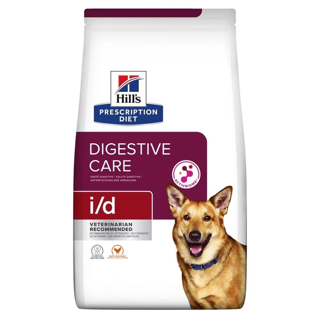 Корм сухой для собак с заболеваниями ЖКТ и панкреатитом Hill's Prescription Diet i/d 1,5 кк AB+