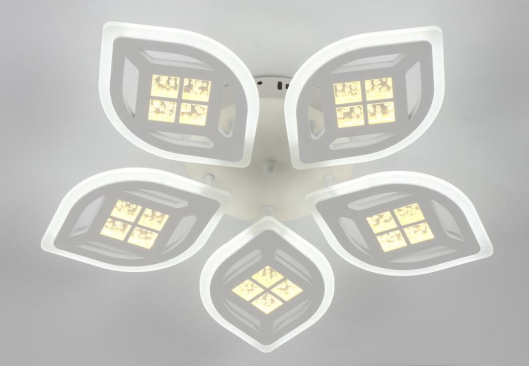 Люстра светодиодная акриловая Valeso V K28890-5 WT