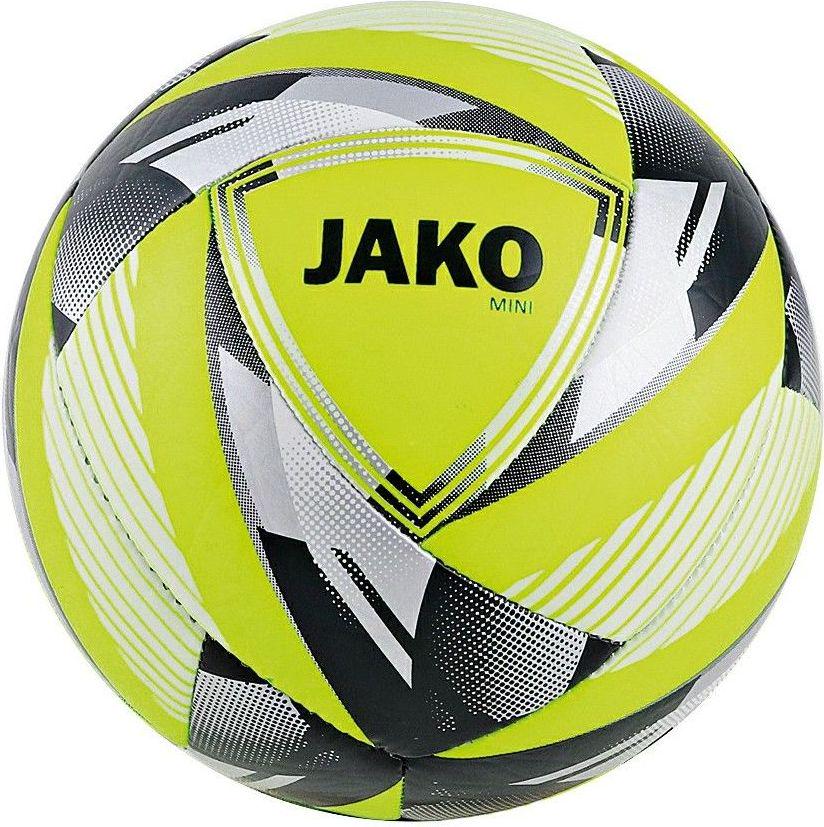 М'яч футбольний сувенірний Jako NEON 2384-03 р. р. 1 Жовто-сріблястий