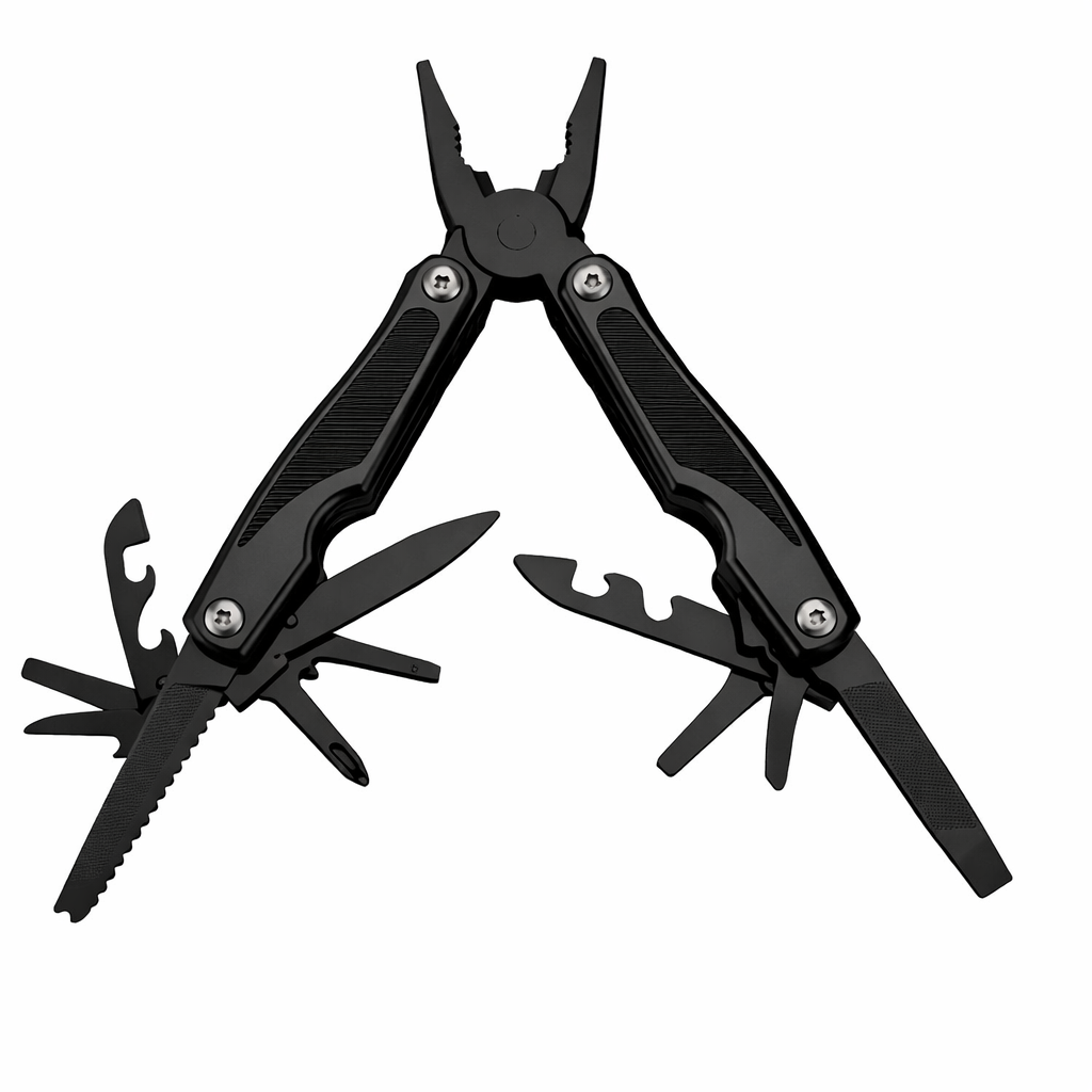 Мультитул Traveler MT 841F-1-8G 12в1 16 см Черный (31330329)