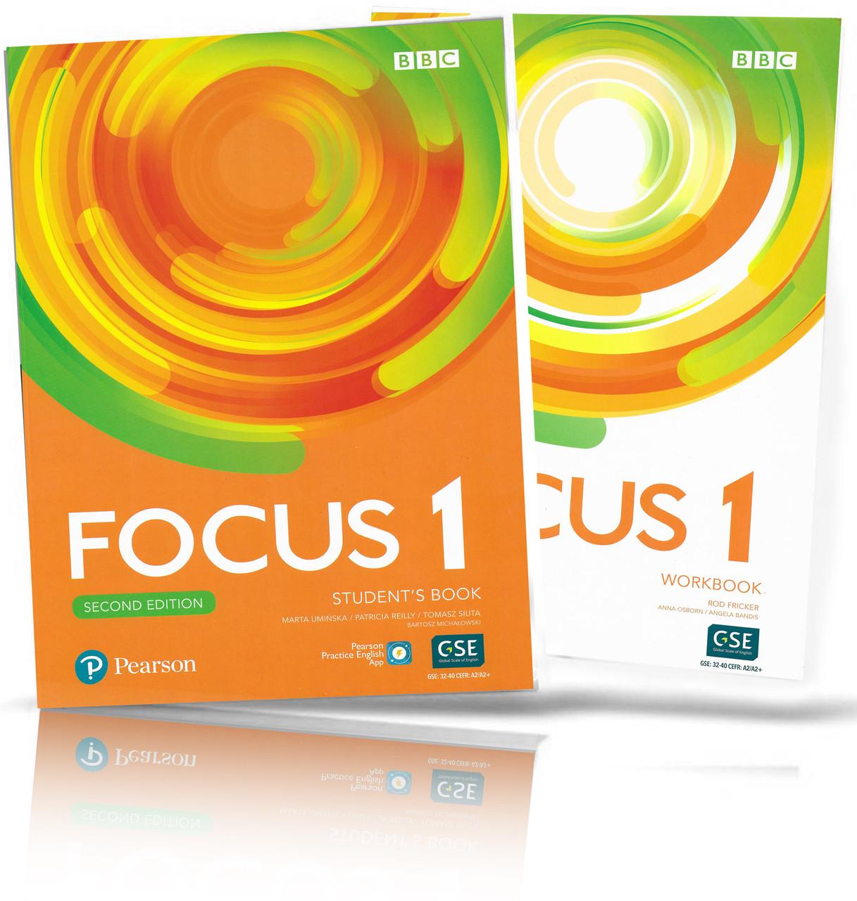 Учебник и рабочая тетрадь Focus 1 2nd edition Student's Book/Workbook