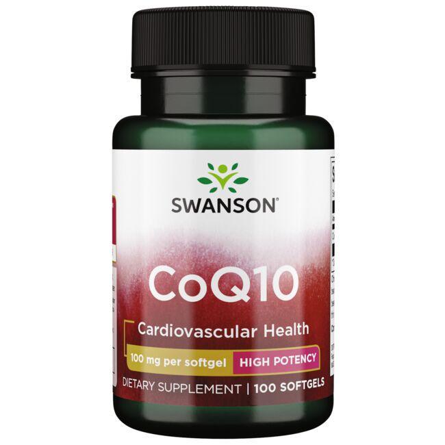 Коэнзим Swanson Ultra CoQ10 100 мг 100 Softgels