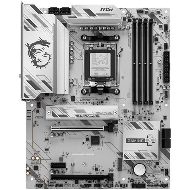 Материнская плата MSI B850 GAMING PLUS WIFI6E White (31022358)