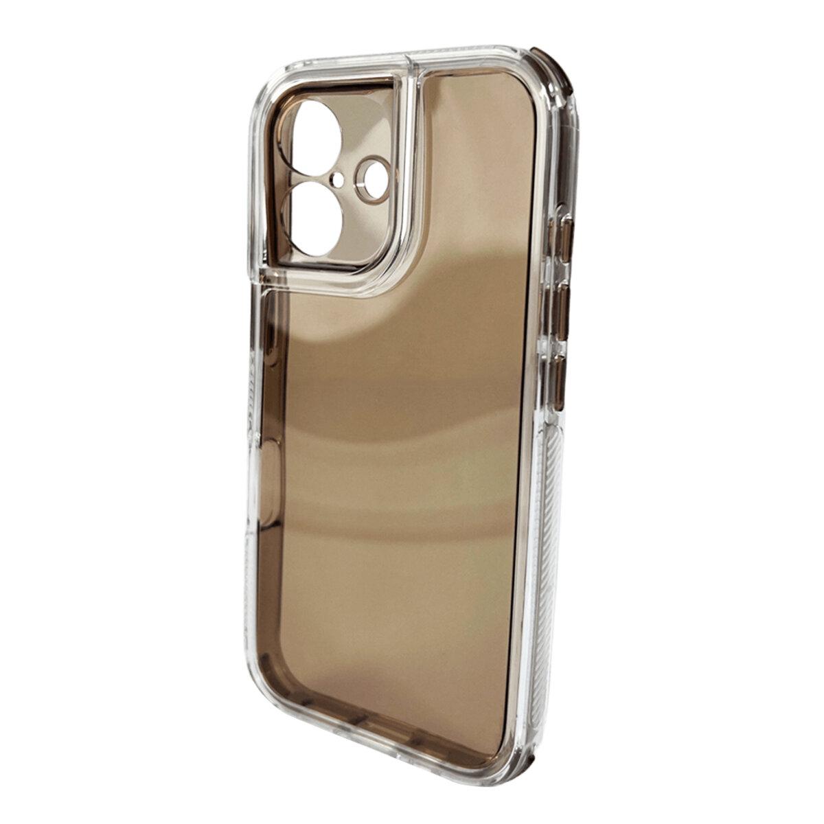Противоударный чехол Space III для Apple iPhone 16 Tea Brown - фото 3