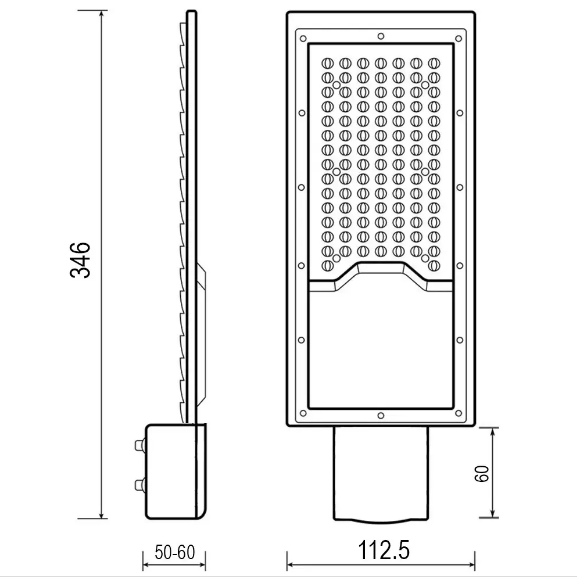 Фонарь уличный консольный ETRON 30W IP65 5000K 1-ESP-320 (25371040) - фото 2 Фонарь уличный консольный ETRON 30W IP65 5000K 1-ESP-320 (25371040) - фото 2