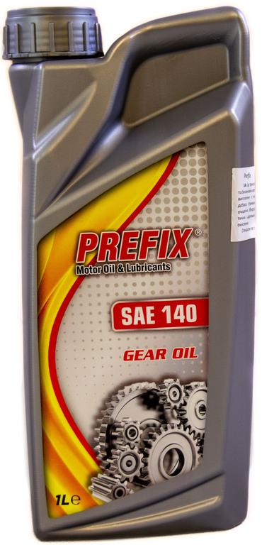 Масло трансмиссионное Prefix Нигрол SAE140 1 л (000039170)