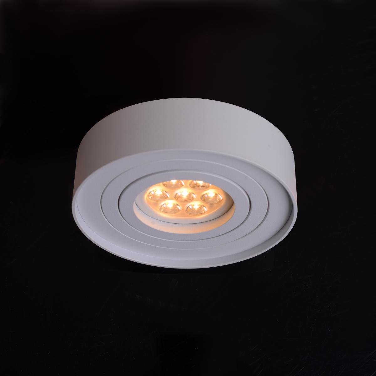 Точковий світильник HDL-DT 150 GU10 WH (36-465) - фото 4