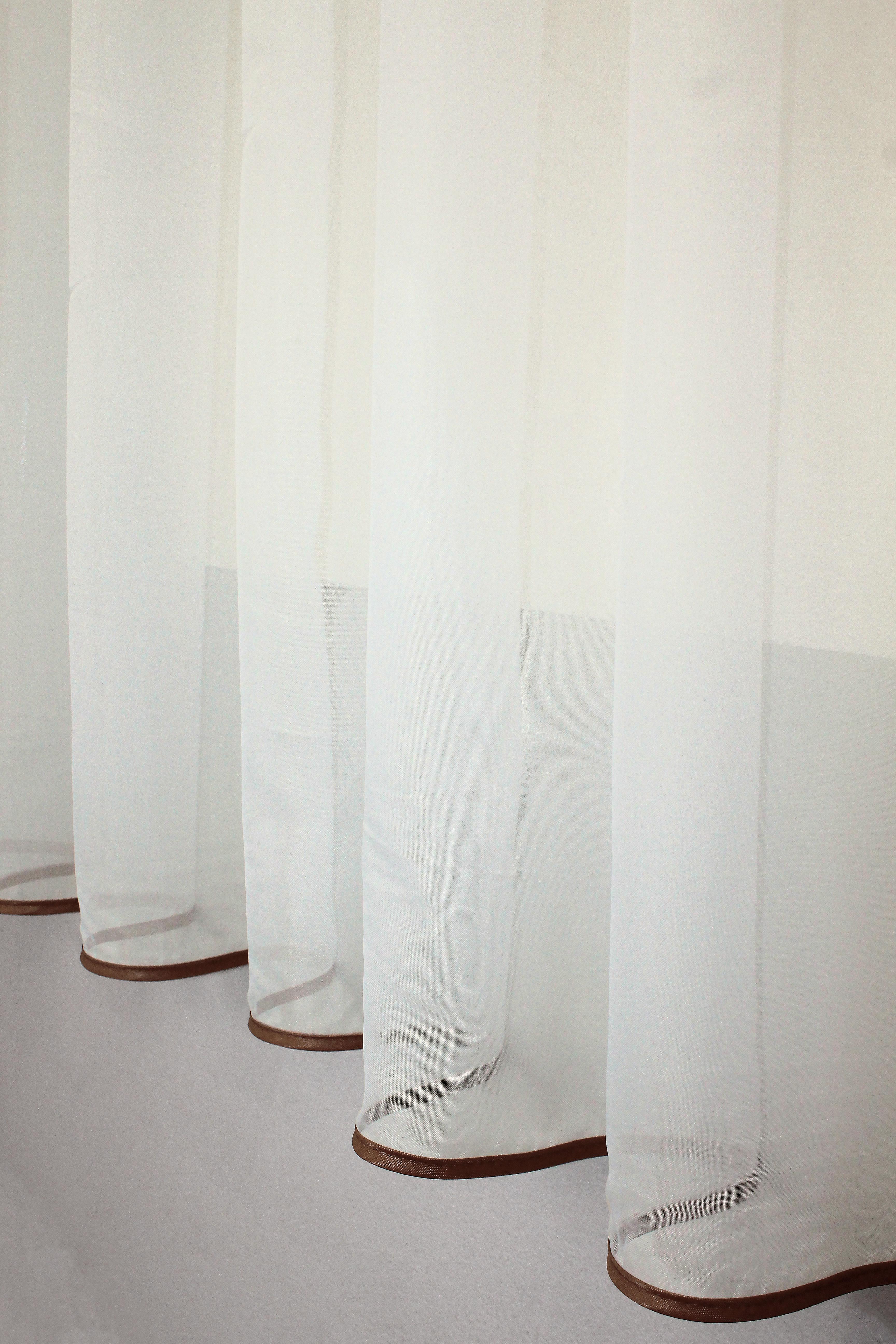 Занавеска кухонная VR-Textil № 018к с ламбрекеном 270х170 см Венге/Молочный (50-214) - фото 6 Занавеска кухонная VR-Textil № 018к с ламбрекеном 270х170 см Венге/Молочный (50-214) - фото 6