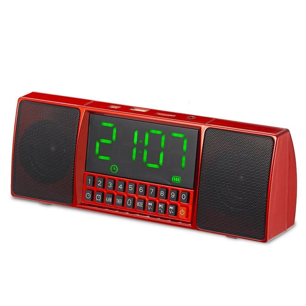 Портативная колонка WSTER WS-1515 Красный