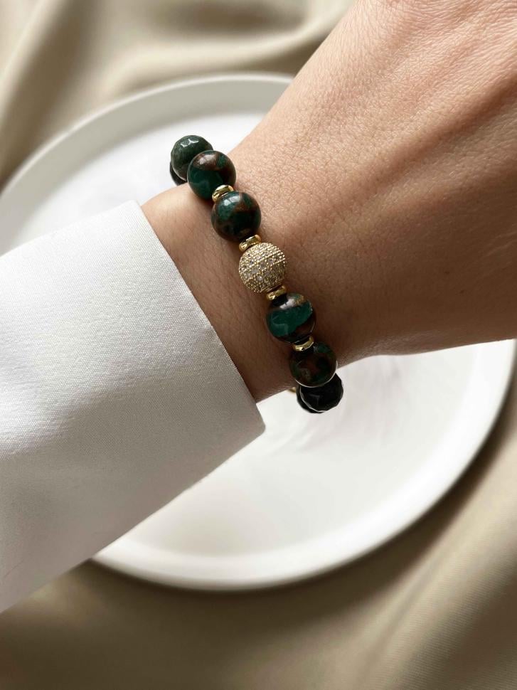 Браслет из яшмы (3435)