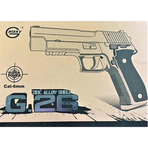 Пистолет игрушечный Galaxy SIG Sauer P226 пули Черный (G.26) - фото 3