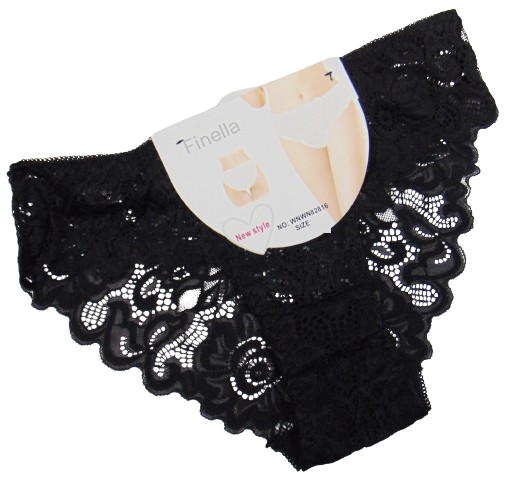 Трусы кружевные Finella 82816 L Черный Трусы кружевные Finella 82816 L Черный