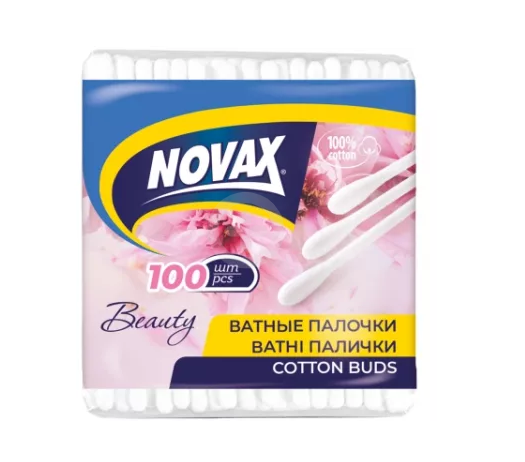 Ватные палочки Novax 100 шт.