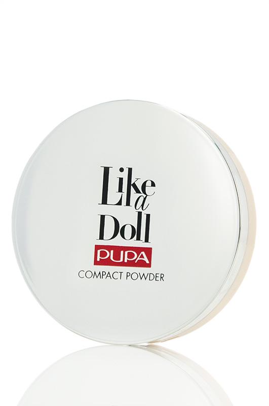 Пудра для обличчя компактна Pupa Like a Doll Compact Powder 02 тілесний (16007) - фото 2