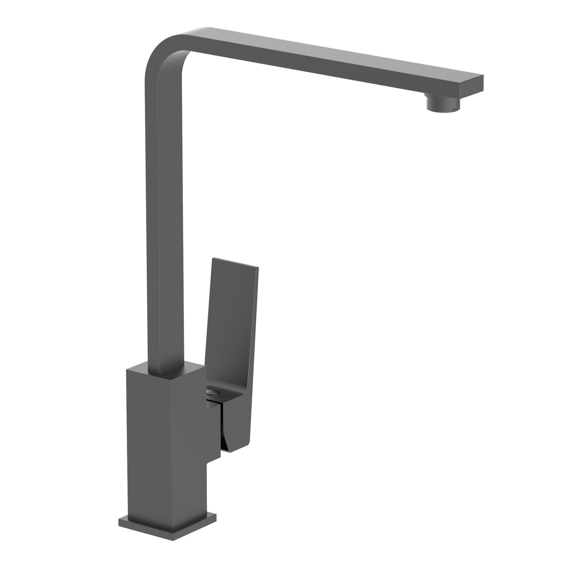 Смеситель для кухни Imprese Violik f03410810AA однорычажный Черный (239677)