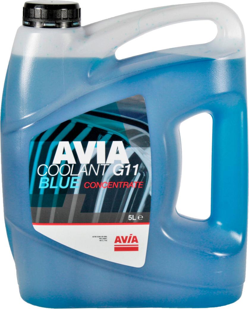 Антифриз концентрат Avia G11 от -50 до +120 5 л Blue (0100518)