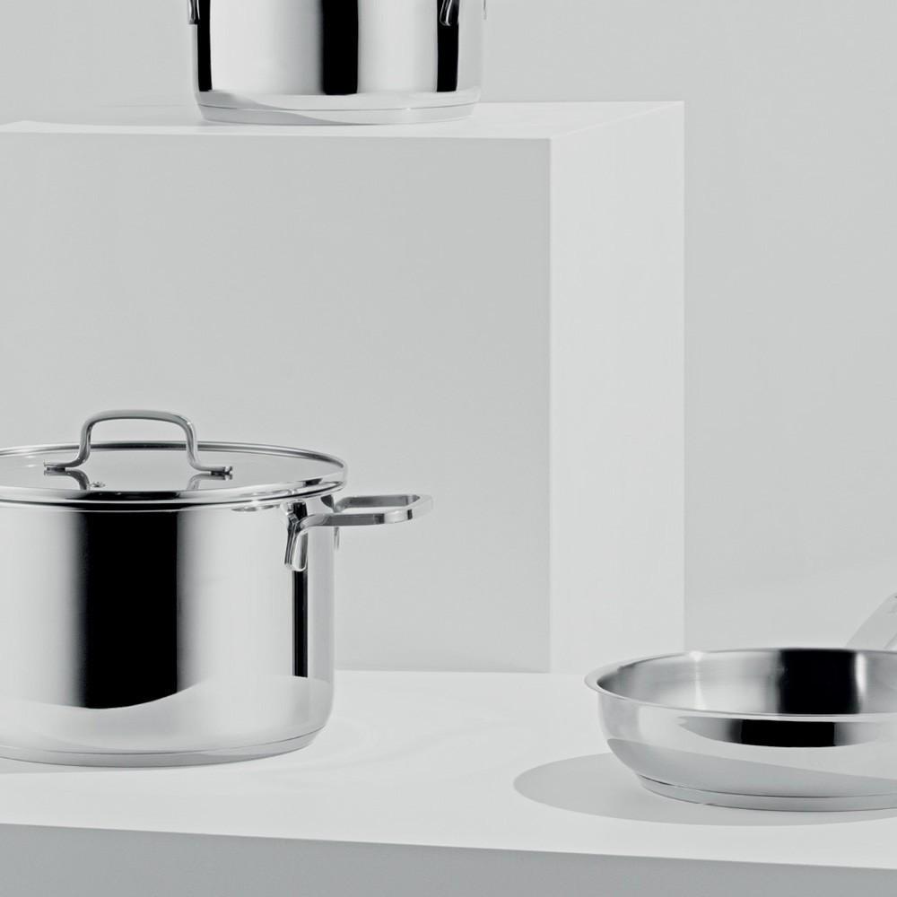 Кастрюля с крышкой BergHOFF Helix 10 л (1315081) - фото 3 Кастрюля с крышкой BergHOFF Helix 10 л (1315081) - фото 3