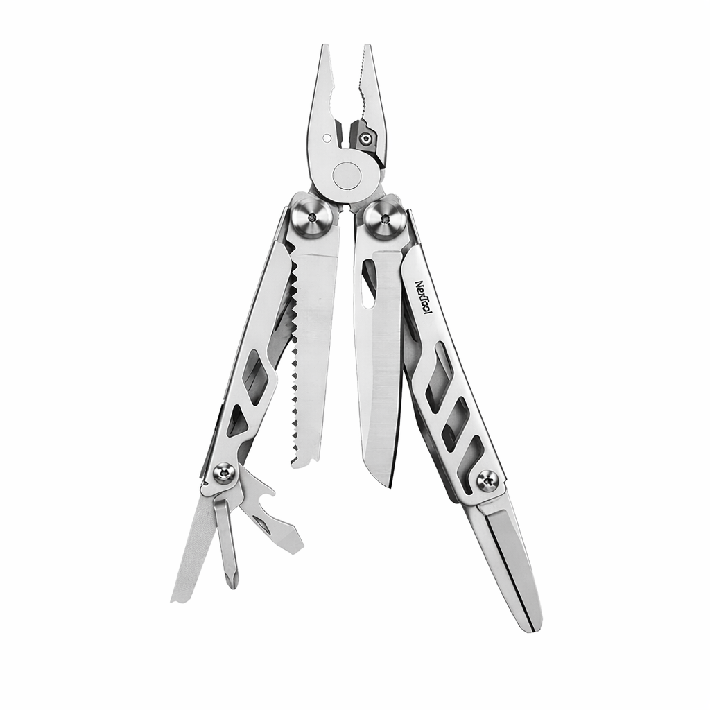 Мультитул NexTool Flagship Pro Max 14 функций 10,9 см Серый (7747398a)