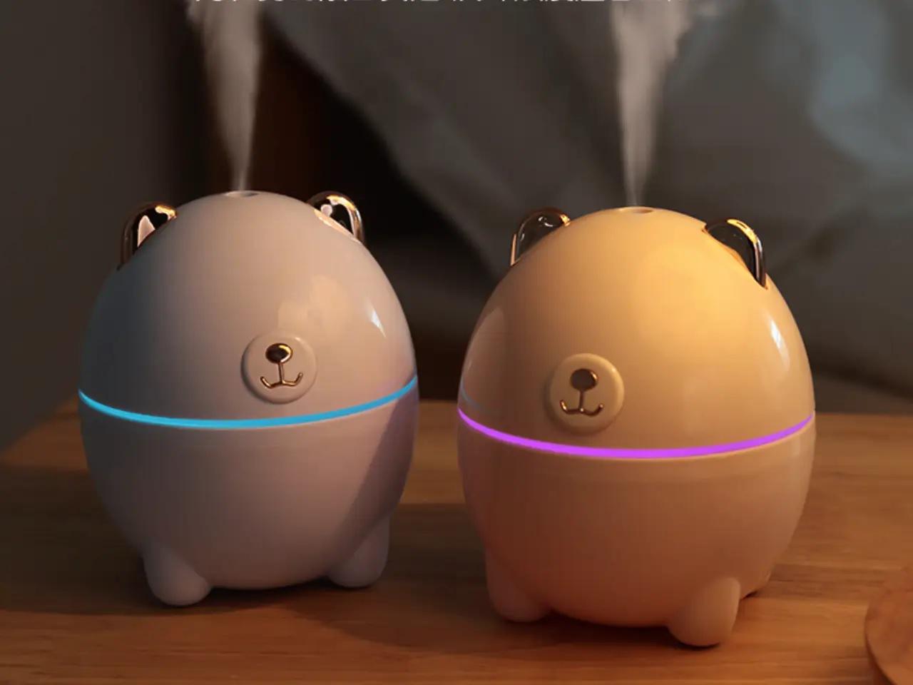 Увлажнитель воздуха-ночник Humidifier Polar Bear USB 5 В 220 мл Бежевый (MS-14640) - фото 4