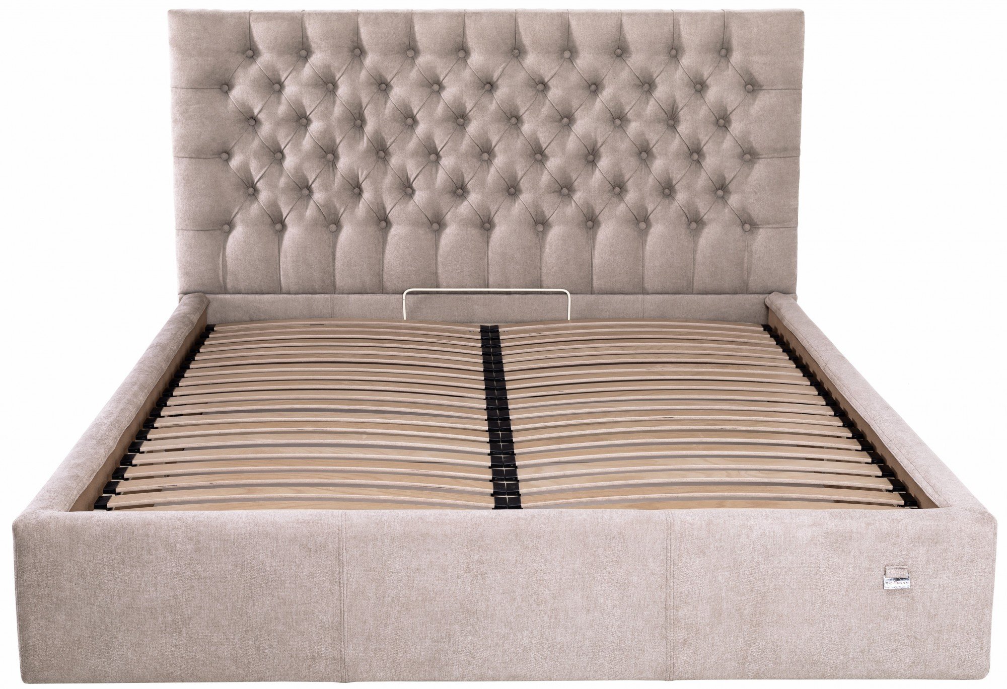 Ліжко Cambridge VIP Місті Mocoo 140x200 см Сірий