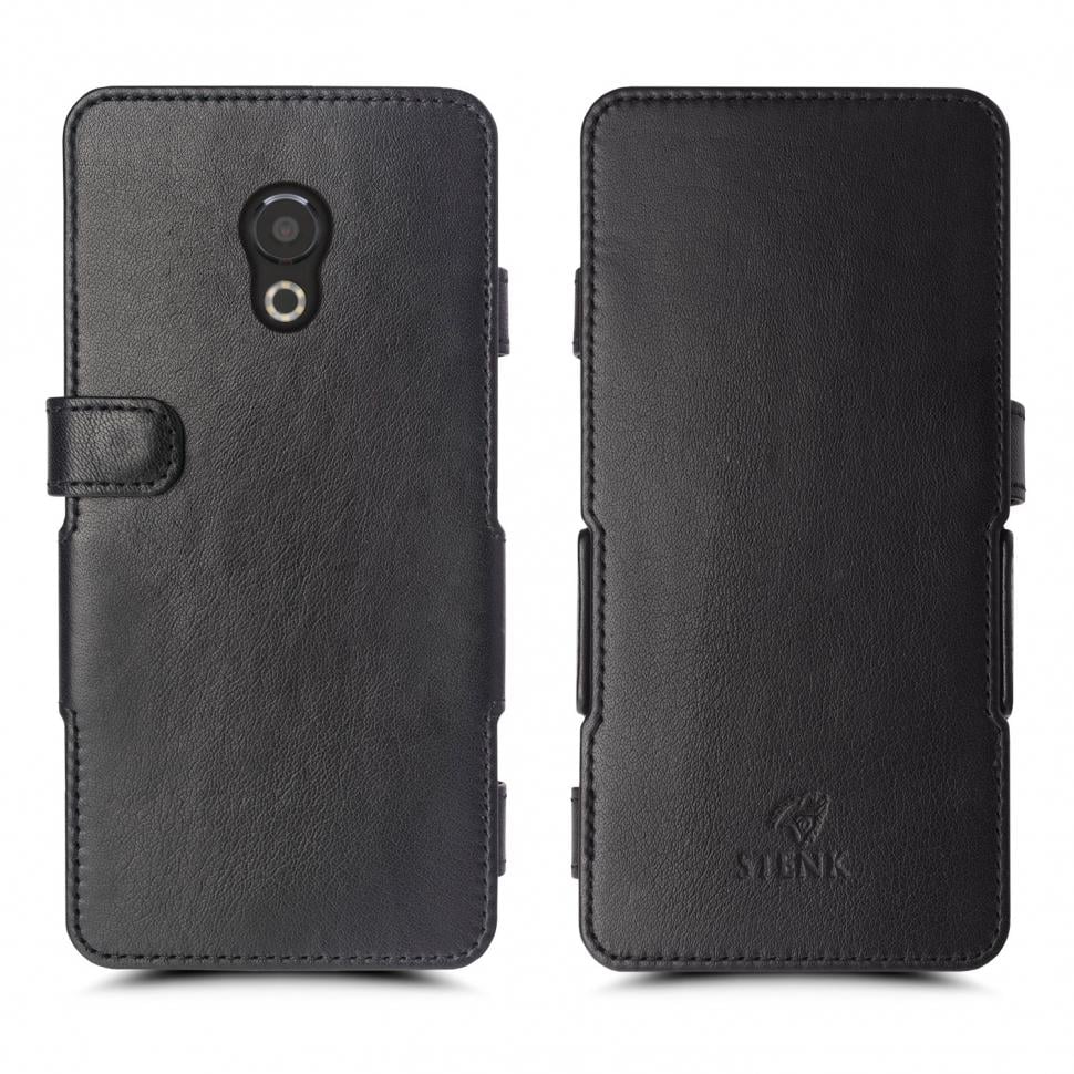 Чехол книжка Stenk Prime для Meizu 15 Lite Черный (61839)