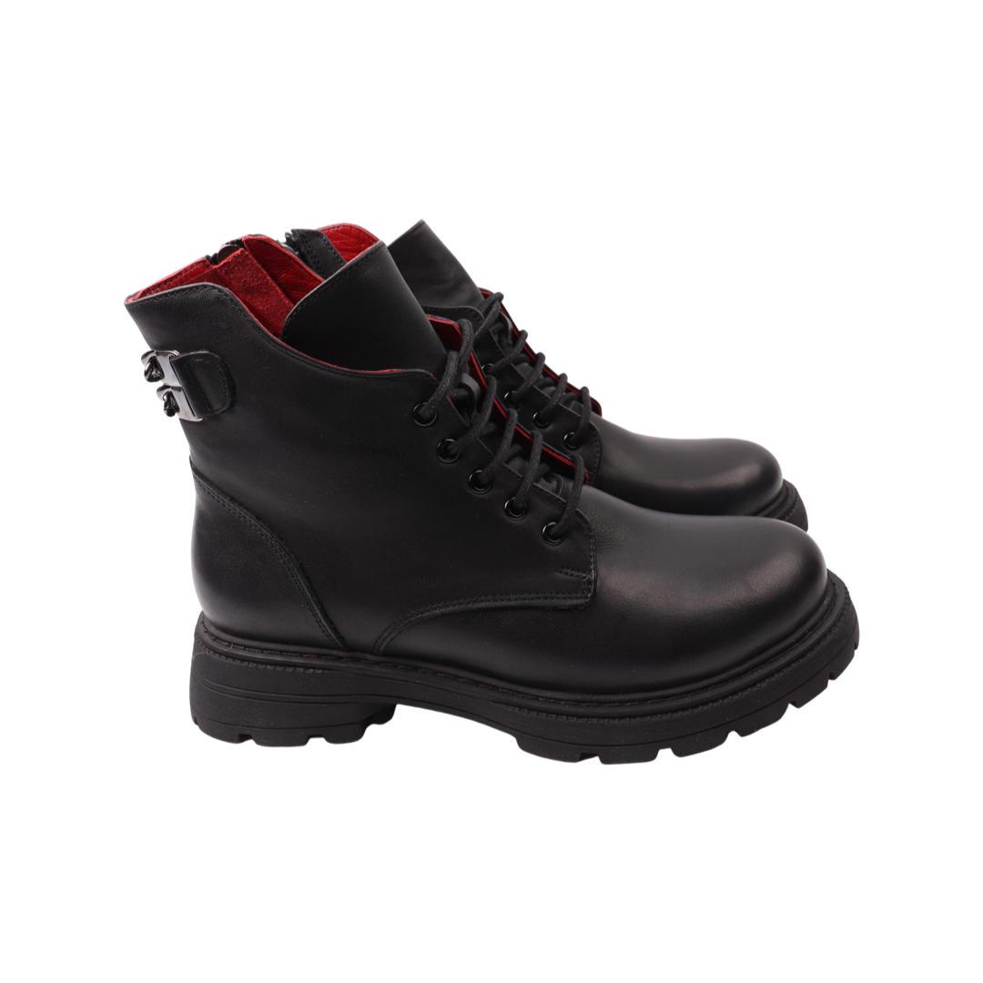 Ботинки женские Gossi из кожи р. 39 Черный (92-21DHC)