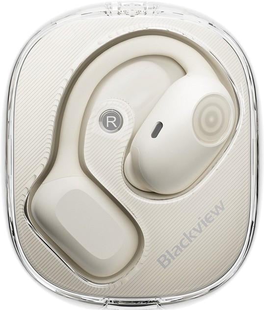 Наушники беспроводные Blackview AirBuds 100 Seashell White Bluetooth 5.3 стереогарнитура Белый