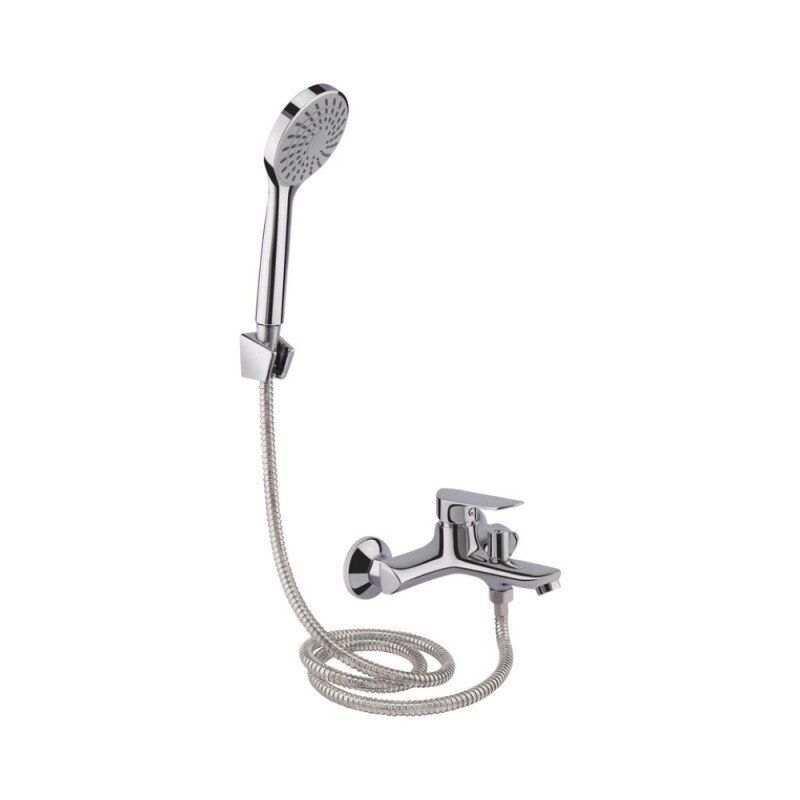 Змішувач для ванни Lidz 15 36 LIDZCRM153600600 одноважільний із коротким зливом Хром (61731)