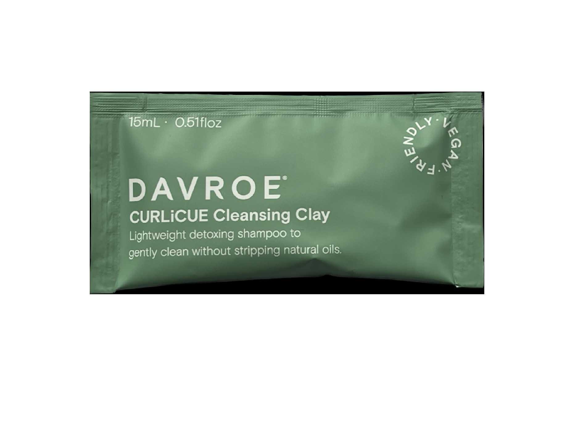 Детокс-шампунь с глиной Davroe Curlicue Cleansing Clay для волнистых волос 15 мл (17764103) - фото 1