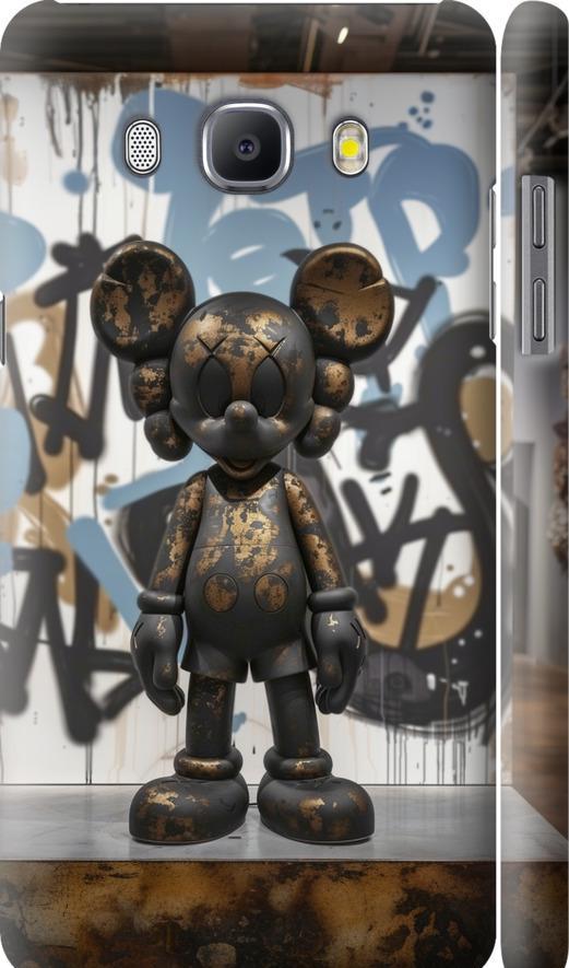 Чехол на Samsung Galaxy J5 (2016) J510H Bronze kaws v2 (6098m-264-42517)