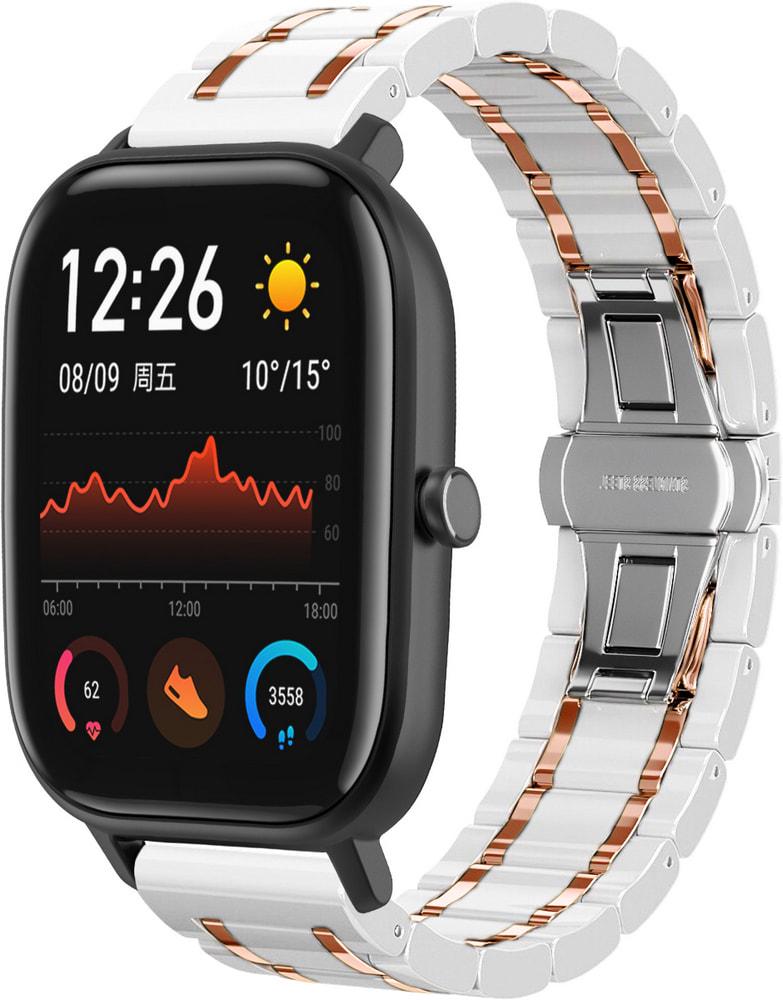 Ремешок керамический Ceramo для Amazfit GTS Pink/White (28737-52) Ремешок керамический Ceramo для Amazfit GTS Pink/White (28737-52)