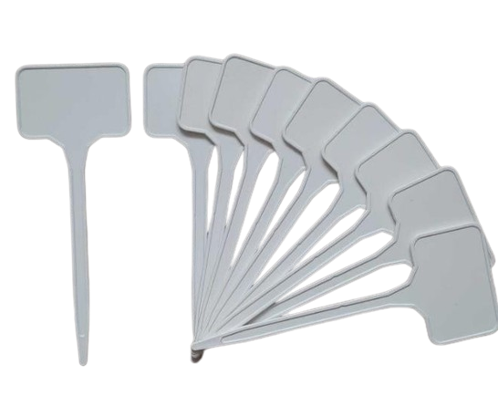 Таблички садові 15 см 10 шт. Білий (304010) Таблички садові 15 см 10 шт. Білий (304010)