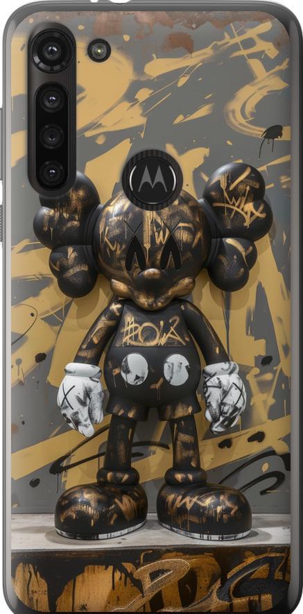 Чехол на Motorola G8 Power Bronze kaws (6097u-1940-42517)