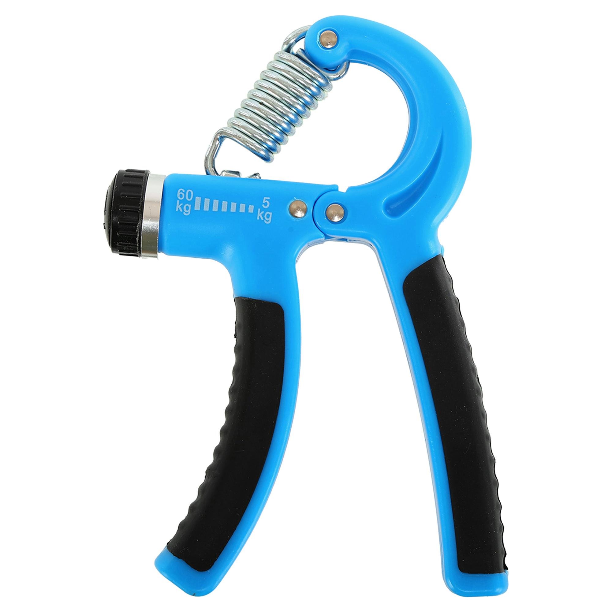 Эспандер кистевой пружинный SP-Sport FI-9836 с регулируемой нагрузкой 10-60 кг Синий