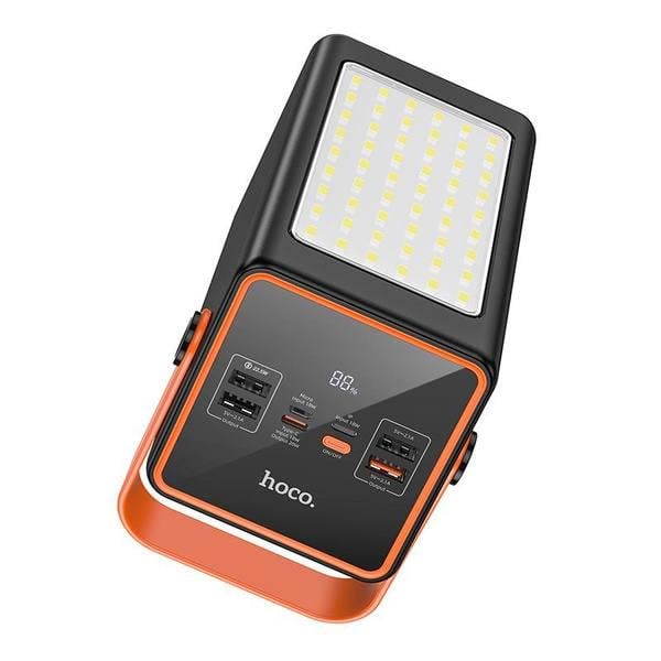 Повербанк Hoco J107 с Led фонарем 90000 mah 22,5 Вт Черный