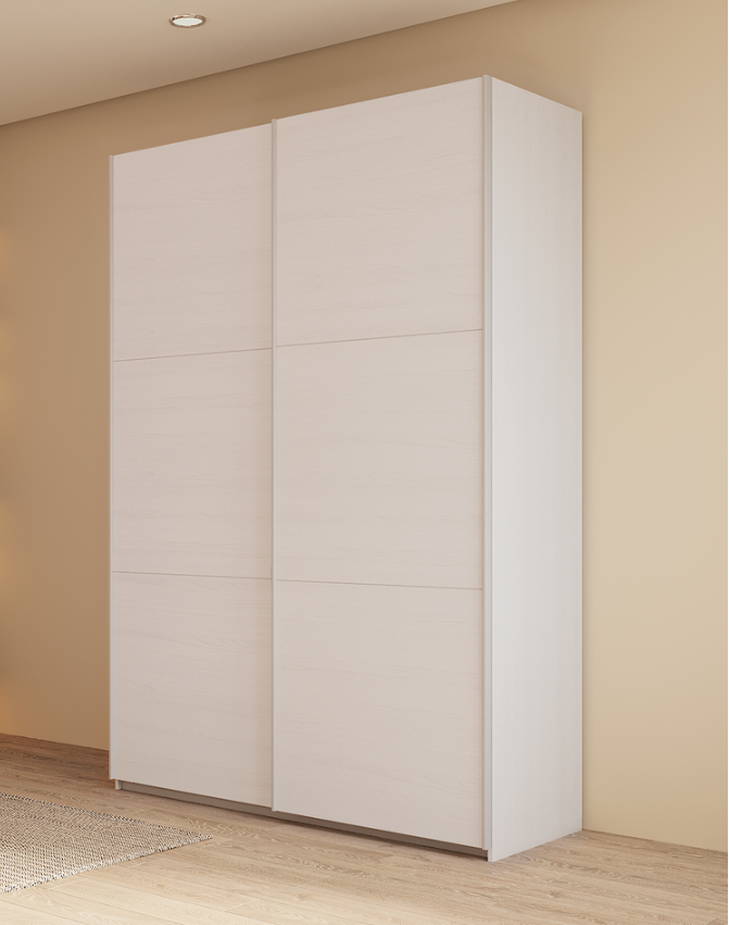 Шкаф-купе двухдверный Doros G-Caiser 180х60х240 см Белый (DRS-011005)