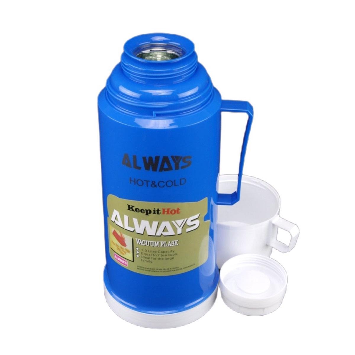 Термос со стеклянной колбой Always 1 л (1631 / AD100A) - фото 1