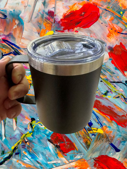 Термокружка вакуумная с крышкой и клапаном Solve 350 мл (KT6002201) - фото 10 Термокружка вакуумная с крышкой и клапаном Solve 350 мл (KT6002201) - фото 10