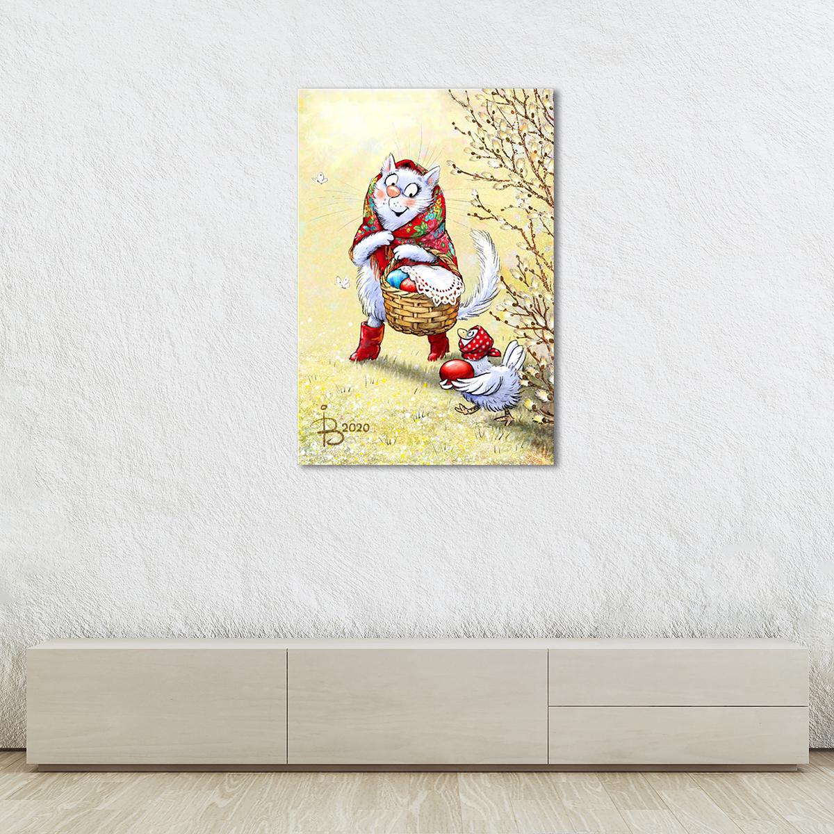 Модульная картина С Праздником! 1 модуль 50x75 см (_rinaz_20201633032)