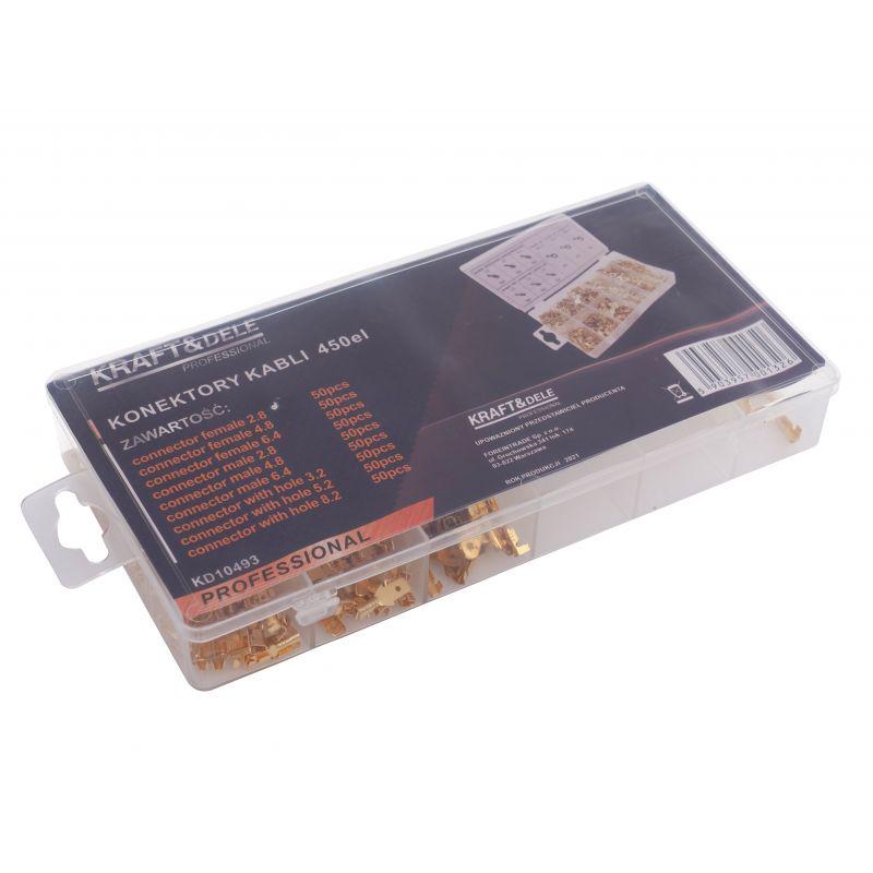 Набір роз'ємів автомобільних Kraft&Dele 450 шт. (KD10493) - фото 3