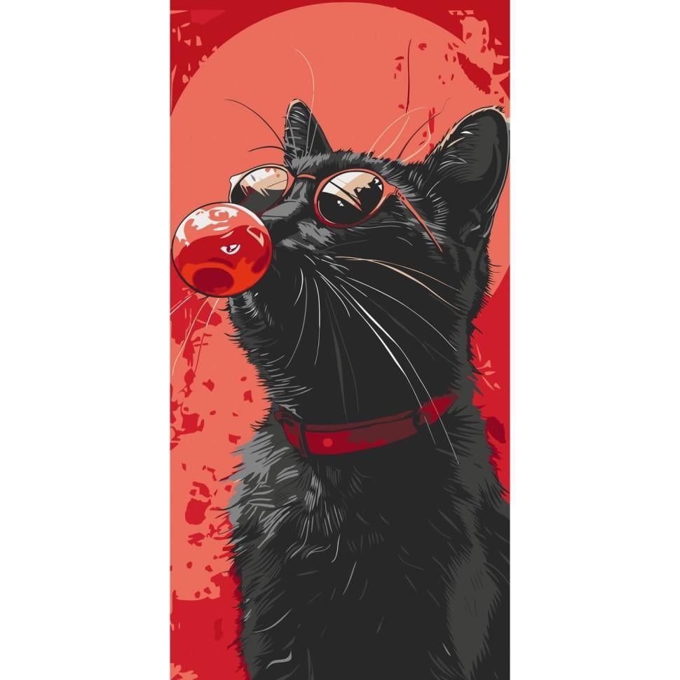Картина по номерам ART CRAFT Файный кот 40х80 см (11558-AC)
