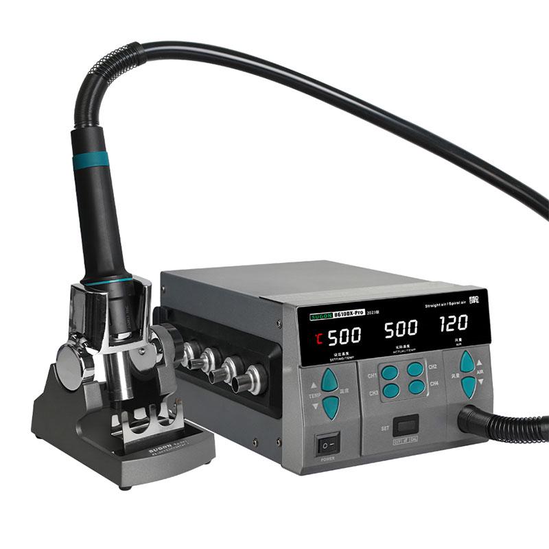 Паяльник термоповітряний SUGON 8610DX Pro фен/100-500 °С/120 л/хв/4 канали пам'яті/1000 Вт - фото 3 Паяльник термоповітряний SUGON 8610DX Pro фен/100-500 °С/120 л/хв/4 канали пам'яті/1000 Вт - фото 3