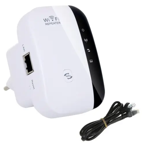 Ретранслятор сигнала WI-FI беспроводной 802.11N/B/G 2dBi White (297214)