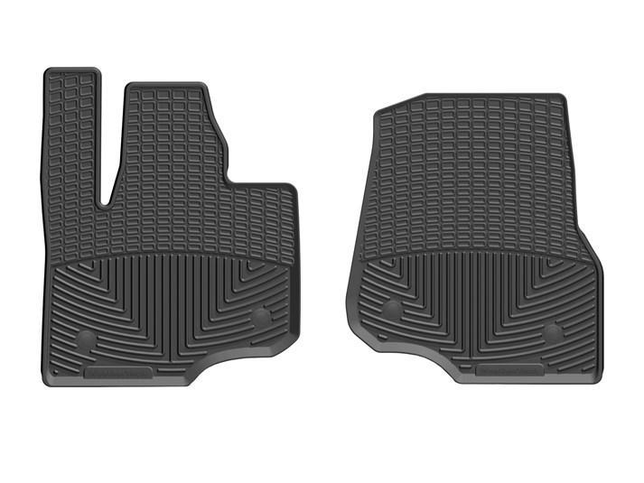 Коврики автомобильные передние резиновые WeatherTech W477 Ford/Lincoln Expedition/Expedition Max/Navigator/Navigator L 2018 Черный (1945550931)