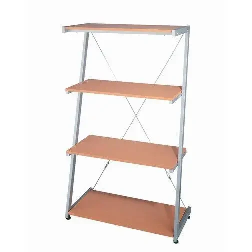 Стеллаж Loft NS-1852 с полками узкий для работы и кабинет Серый (3075773972)