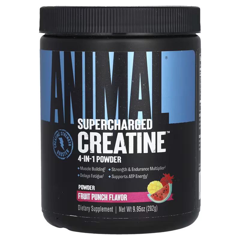 Креатин Universal Nutrition Animal Supercharged Creatine 4-in-1 Powder Fruit Punch 282 г