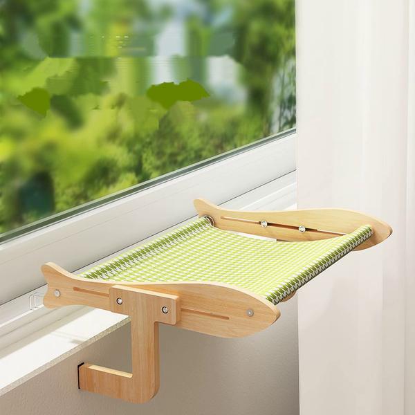 Лежак для котів із кріпленням на вікно батарею ліжко (37350) Лежак для котів із кріпленням на вікно батарею ліжко (37350)